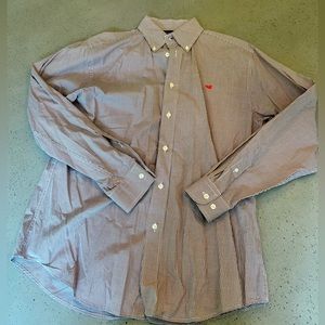 Brown southern marsh men’s dress shirt size medium